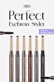 Uzun Süre Kalıcı Asansörlü Kaş Kalemi  Perfect Eyebrow Styler (Black)