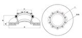 TGL 180 MAN ARKA DISK 8150803006