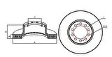 FREN DISKI AXOR ACTROS Y.M 010 12 9434210312