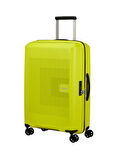 American Tourister Sarı Çekçekli Sert Valiz AEROSTEP-SPINNER 67/24 EXP TSA