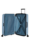 American Tourister Mavi Çekçekli Sert Valiz AEROSTEP-SPINNER 77/28 EXP TSA