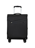 Samsonite Siyah Çekçekli Kumaş Valiz LITEBEAM-SPINNER 55/20