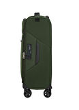 Samsonite Haki Çekçekli Kumaş Valiz LITEBEAM-SPINNER 55/20