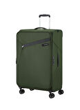 Samsonite Haki Çekçekli Kumaş Valiz LITEBEAM-SPINNER 77/28 EXP