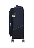 American Tourister Lacivert Çekçekli Kumaş Valiz SUMMERRIDE-SPINNER S EXP TSA