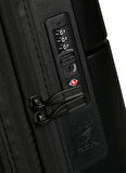 American Tourister Siyah Çekçekli Sert Valiz DASHPOP-SPINNER 55/20 EXP TSA