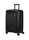 American Tourister Siyah Çekçekli Sert Valiz DASHPOP-SPINNER 67/24 EXP TSA