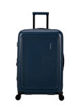 American Tourister Lacivert Çekçekli Sert Valiz DASHPOP-SPINNER 67/24 EXP TSA