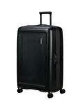 American Tourister Siyah Çekçekli Sert Valiz DASHPOP-SPINNER 77/28 EXP TSA