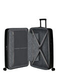 American Tourister Siyah Çekçekli Sert Valiz DASHPOP-SPINNER 77/28 EXP TSA