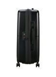 American Tourister Siyah Çekçekli Sert Valiz DASHPOP-SPINNER 77/28 EXP TSA