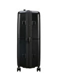 American Tourister Siyah Çekçekli Sert Valiz DASHPOP-SPINNER 77/28 EXP TSA