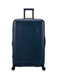 American Tourister Lacivert Çekçekli Sert Valiz DASHPOP-SPINNER 77/28 EXP TSA