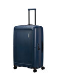 American Tourister Lacivert Çekçekli Sert Valiz DASHPOP-SPINNER 77/28 EXP TSA