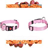 Flamingo Köpek Boyun Tasması Pembe 55-75 Cm