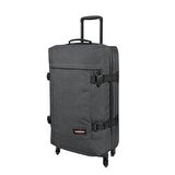 Eastpak Trans4 M Black Denim Tekerlekli Valiz