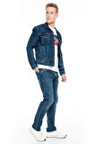Erkek Jean Ceket 72334-0322