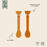 Trixie Silikon 2li Kaşık Seti Mr.Fox
