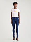 720 HIRISE SUPER SKINNY RINSED KADIN JEAN PANTOLON