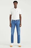Levis Slim Fit Dar Paça Normal Bel Mavi Erkek Kot Pantolon A2081-0002