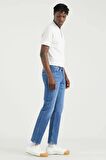 Levis Slim Fit Dar Paça Normal Bel Mavi Erkek Kot Pantolon A2081-0002