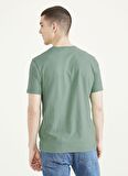 Dockers Slim Fit Yeşil Erkek Logo T-Shirt A1103-0133