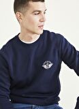 Dockers Regular Fit Mavi Erkek Crewneck Sweatshirt A3199-0009