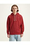 Levi's Erkek Kapüşonlu Bordo Sweatshirt - A4916-0001
