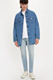 Levi's 511 Erkek Normal Bel Dar Paça Kot Pantolon 04511-5550