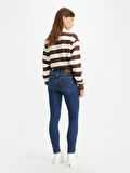 721 HIGH RISE SKINNY BLUE WAVE DARK KADIN JEAN PANTOLON 18882-0594