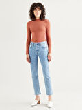 501 CROP SAMBA KADIN JEAN PANTOLON 36200-0167