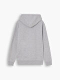 GRAPHIC HOOD MINI SPORTSWEAR ERKEK GRİ SWEATSHIRT A2410-0006