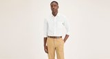 SLIM ORIGINAL SHIRT UNDYED LINEN Erkek Beyaz Gömlek - A1114