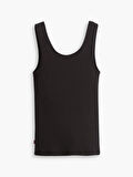 ESSENTIAL RIB TANK CAVIAR KADIN ATLET