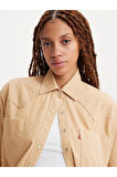 Levi's Kadın Kahverengi Kot Gömlek Donovan Western Gömlek -  A5974-0006