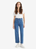 RIBCAGE STRAIGHT TK JAZZ POP KADIN JEAN PANTOLON A7743-0002