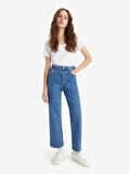 RIBCAGE STRAIGHT TK JAZZ POP KADIN JEAN PANTOLON A7743-0002