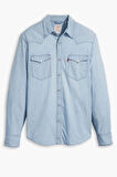 Levi's Erkek Western Standard Erkek Mavi Kot Gömlek - 85744-0066