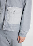 Lee Regular Fit Gri Erkek Ceket LR26208890891 Gri Ceket