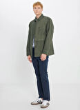Lee Relaxed Haki Erkek Ceket LR13208941690 Haki Ceket