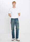 Wrangler Normal Bel Normal Gri Erkek Denim Pantolon W13Z7358422S Gri Denim Pantolon