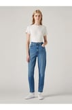 High Waıst Mom Fit Yüksek Bel Jeans  KOT PANTOLON A7745