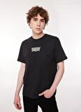 Levis Bisiklet Yaka Baskılı Siyah Erkek T-Shirt A2082-0147_SS RELAXED FIT TEE YS BW