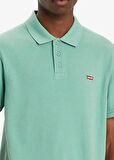 Levis Polo Yaka Düz Kısa Kollu Yeşil Erkek T-Shirt A2085-0002