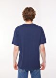 Levis Bisiklet Yaka Düz Mavi Erkek T-Shirt A9437-0001_CLASSIC RELAXED TEE NAVA