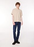 Levis Bisiklet Yaka Düz Bej Erkek T-Shirt A9437-0002_CLASSIC RELAXED TEE SILT