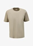 Levis Bisiklet Yaka Düz Bej Erkek T-Shirt A9437-0002_CLASSIC RELAXED TEE SILT