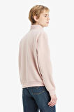 Levi's Kadın Everyday 1/4 Zip Dik Yaka Yarım Fermuar Sweatshirt - 001U4-0001