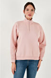 Levi's Kadın Everyday 1/4 Zip Dik Yaka Yarım Fermuar Sweatshirt - 001U4-0001