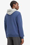 Levi's Erkek Kapüşonlu Mavi Sweatshirt - 001TV-0001
